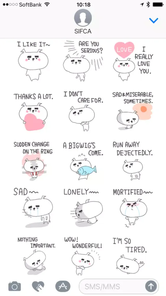 Tetsuya Stickers 1 (English) - Emoji TOKYO سکرین شاٹس