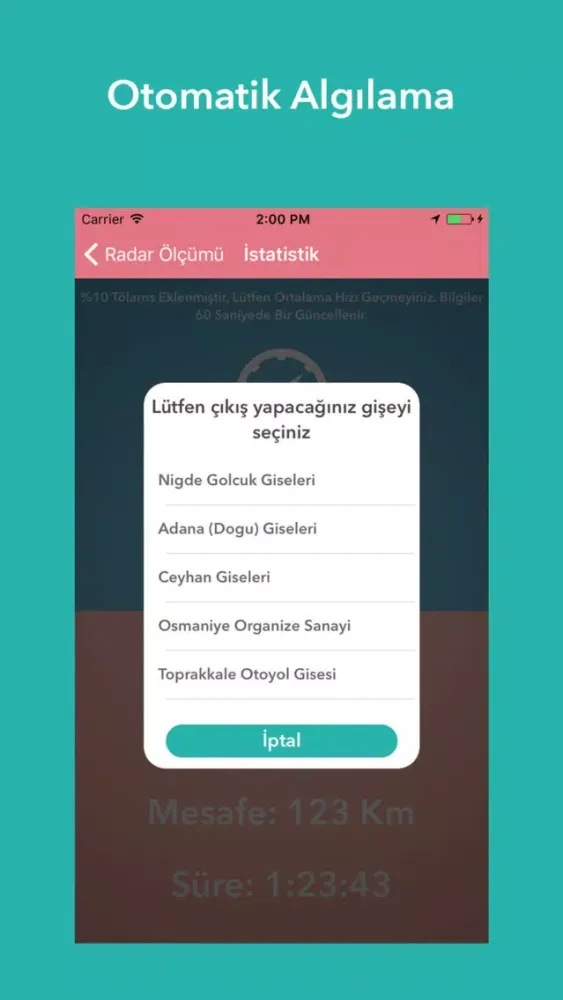 Otoban Hız Kontrolü سکرین شاٹس