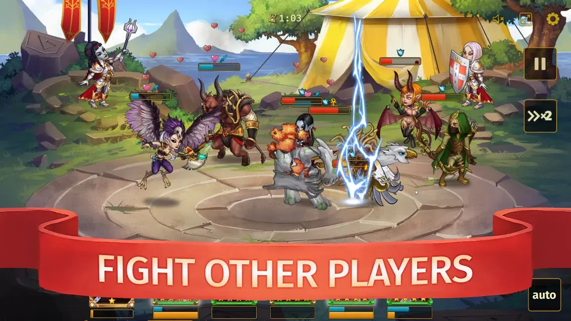 Ảnh chụp màn hình của Lords of the Arena: Heroes