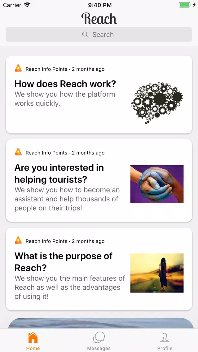 Reach Info Points Screenshots