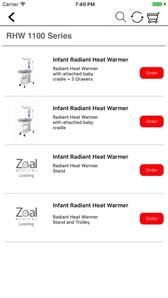 Capturas de pantalla de Zeal Medical Pvt Ltd
