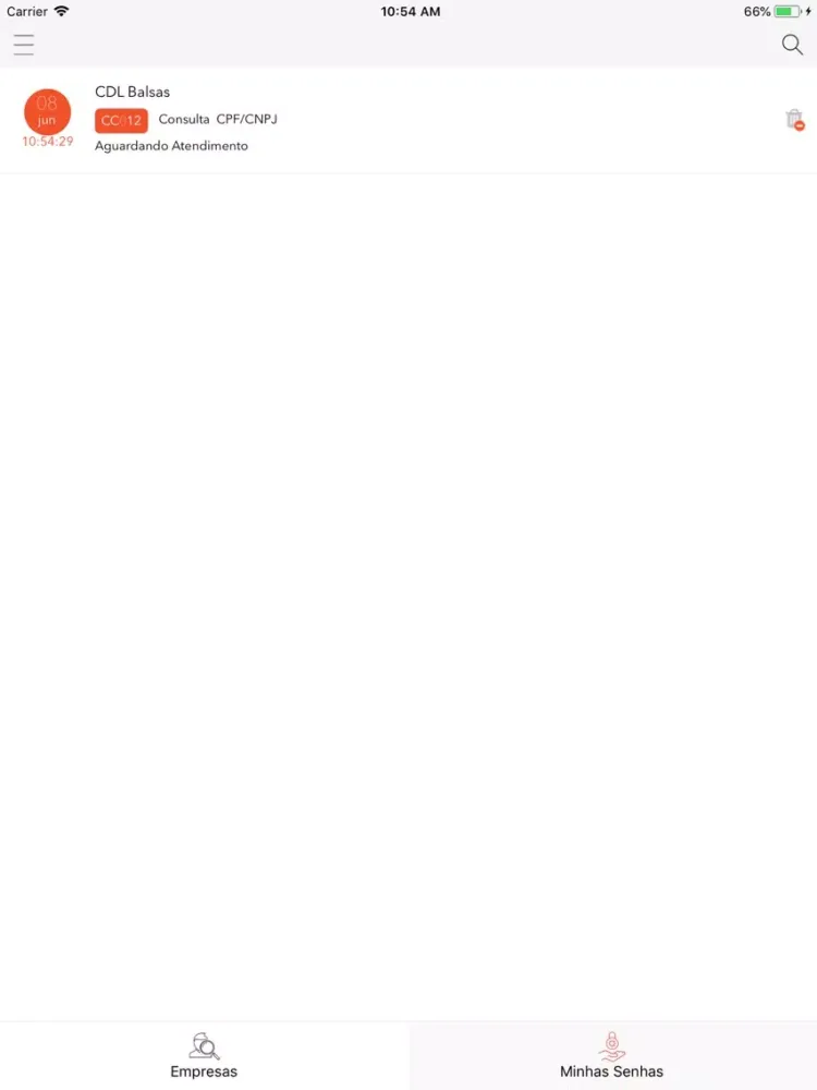 Siga Senhas iPad  Screenshots