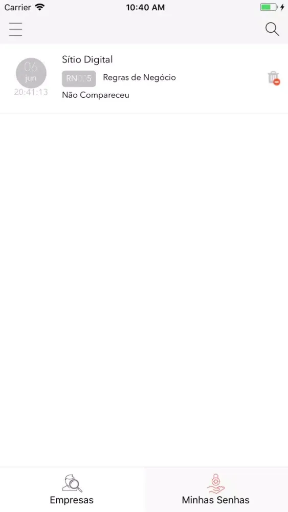 Siga Senhas Screenshots