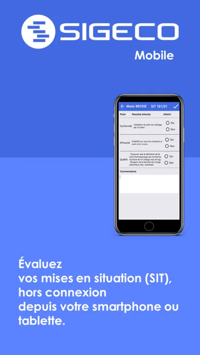 SIGECO Mobile スクリーンショット