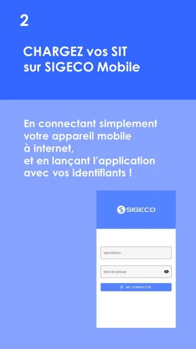 SIGECO Mobile スクリーンショット