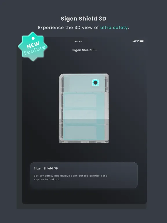 mySigen iPad Screenshots