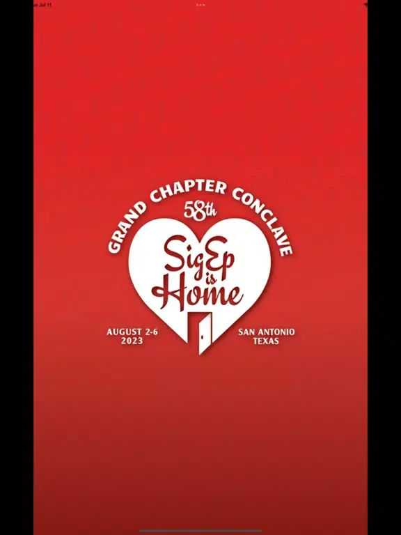 SigEp Events iPad スクリーンショット