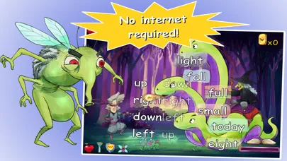 Captures d'écran de Sight Words Phonics Superhero