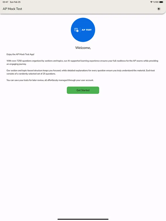 Скриншоты AP Human Geography Mock Test iPad 