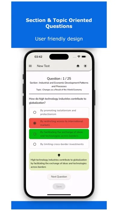 Скриншоты AP Human Geography Mock Test