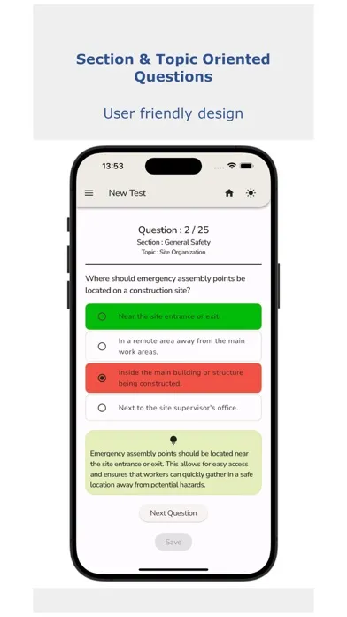 CSCS CITB HS&E Mock Test 2024 Screenshots