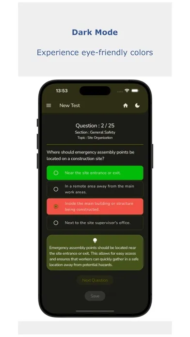 CSCS CITB HS&E Mock Test 2024 Screenshots