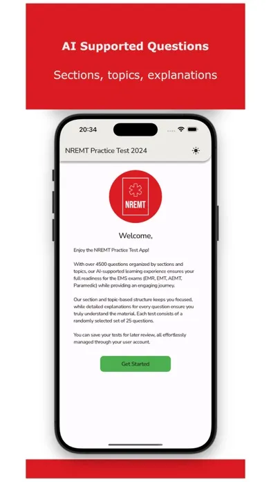Скриншоты EMT Practice Test Prep 2024
