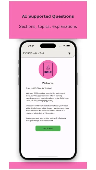 IBCLC Exam Practice Test 2024 스크린샷