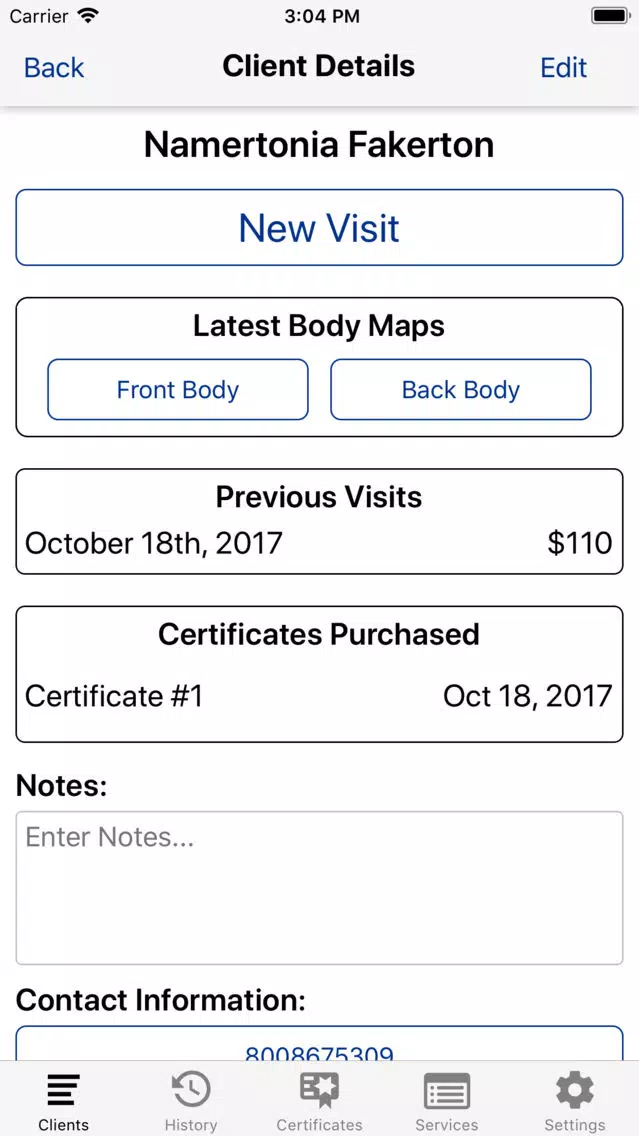 Capturas de pantalla de KneadTracker - Massage Manager