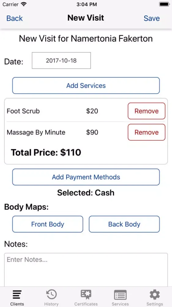 KneadTracker - Massage Manager应用截图