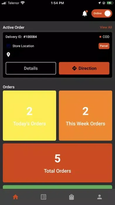 Capturas de pantalla de Route Delivery Driver