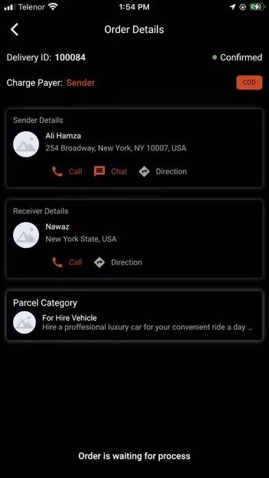 Capturas de pantalla de Route Delivery Driver