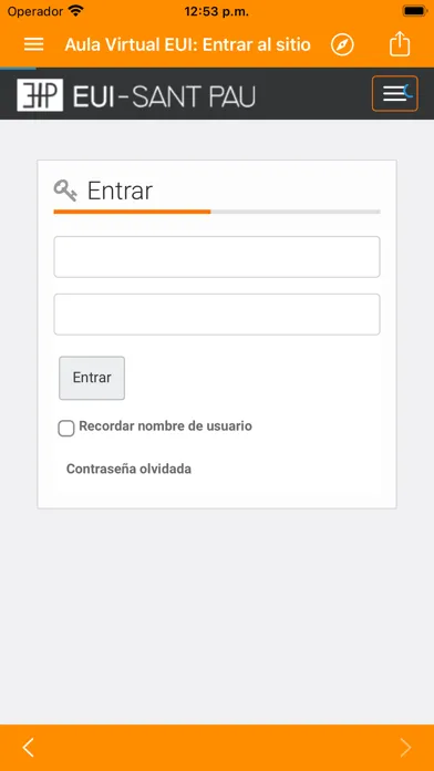 Academic Mobile EUI-SANT PAU Screenshots