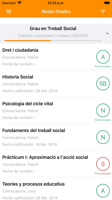 Academic Mobile EUI-SANT PAU Screenshots