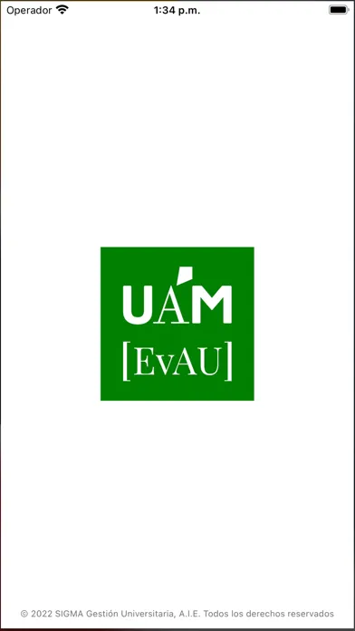 Capturas de pantalla de UAM EvAU