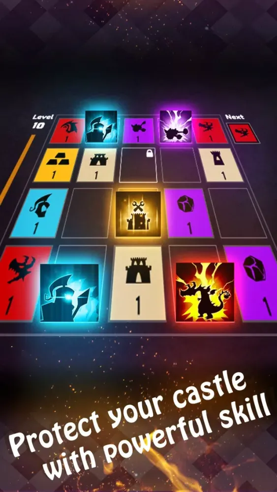 Tangkapan layar Clash of Squares