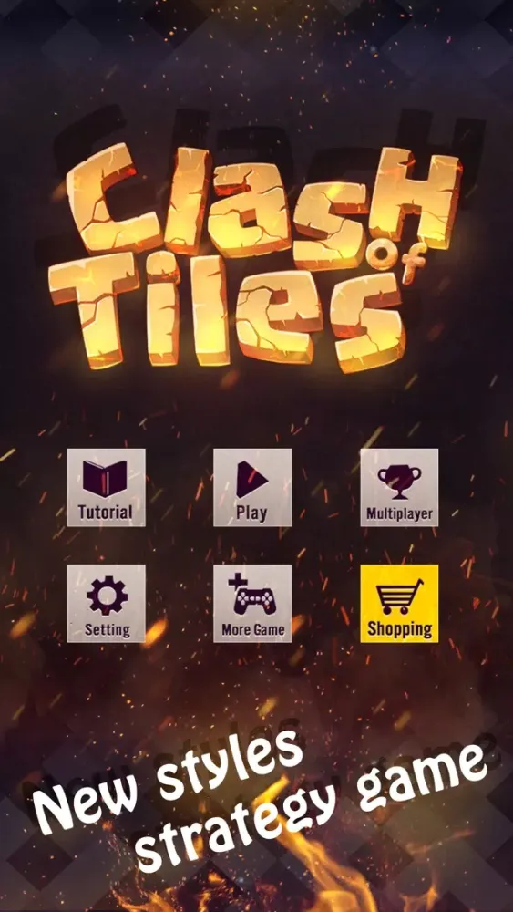 Tangkapan layar Clash of Squares