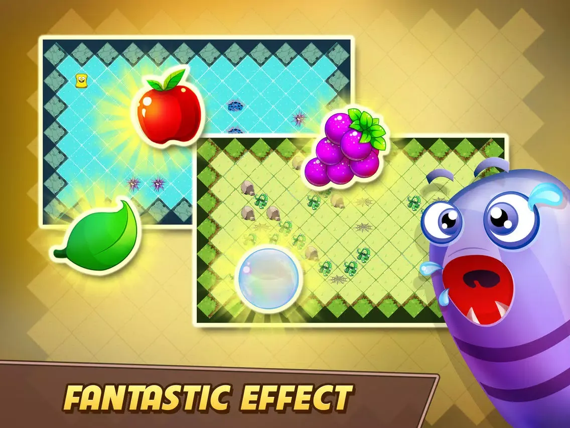 ภาพหน้าจอของ Crazy Worm iPad 