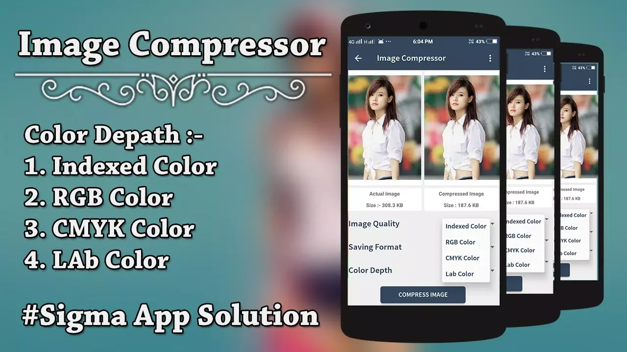 Capturas de pantalla de Image Compressor