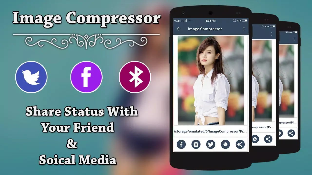 Capturas de pantalla de Image Compressor