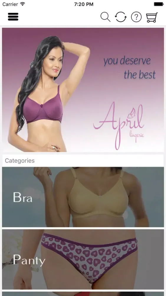 Скриншоты April Lingerie