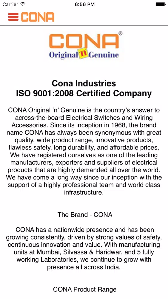 Cona Sales 스크린샷