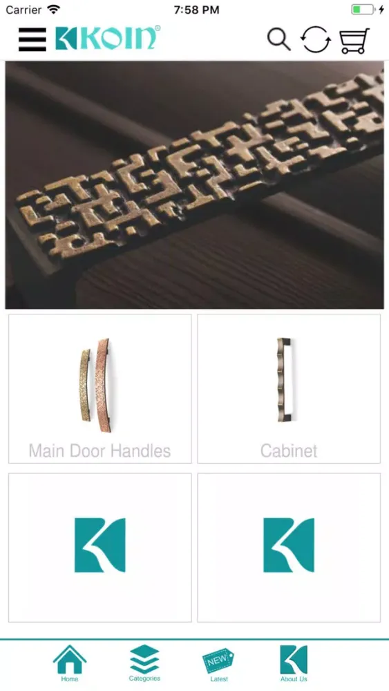 ภาพหน้าจอของ Koin Hardware Solutions