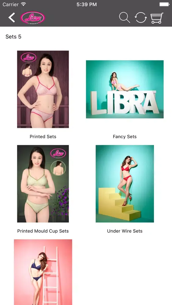 Libra Products Screenshots