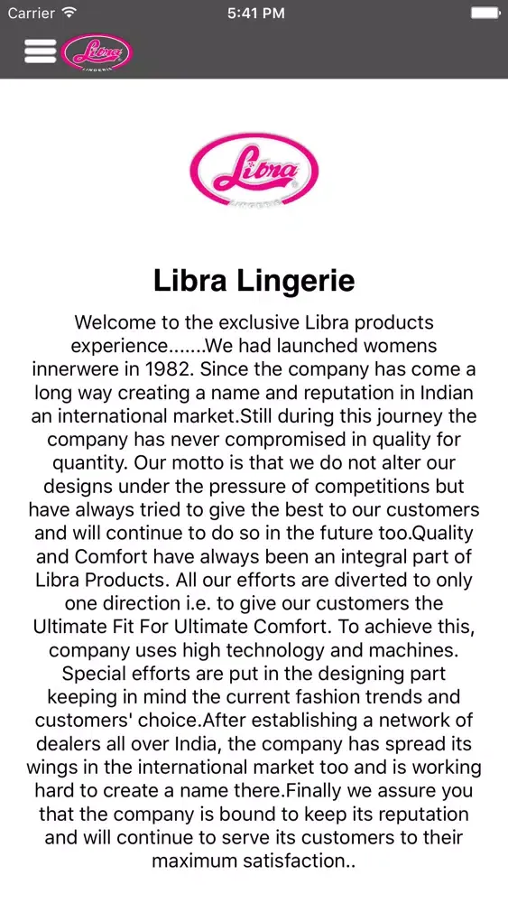 Libra Products Screenshots