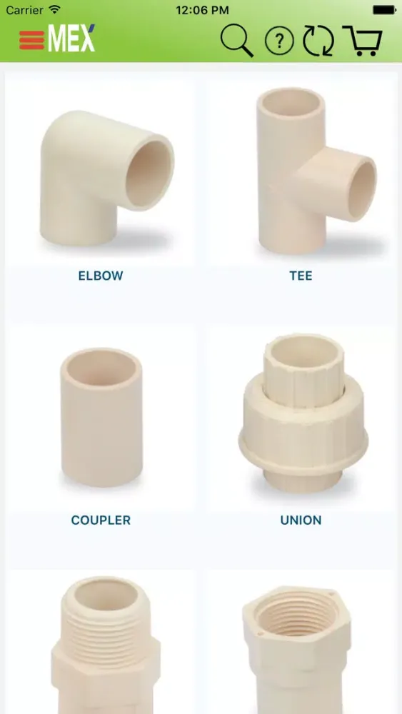 Tangkapan layar MEX CPVC Pumps