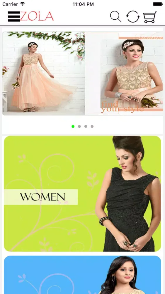 Zola Fashions 스크린샷