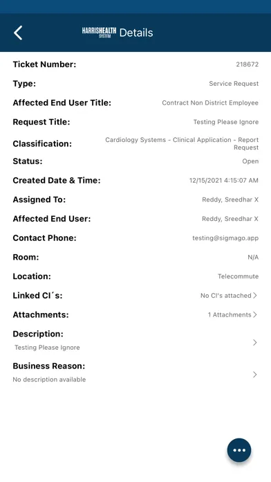 Workforce Self-Service 스크린샷