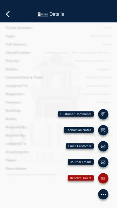 Ảnh chụp màn hình của Blinn College IT Service Desk
