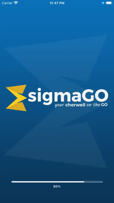 Capturas de tela do sigmaGO Cherwell Technician