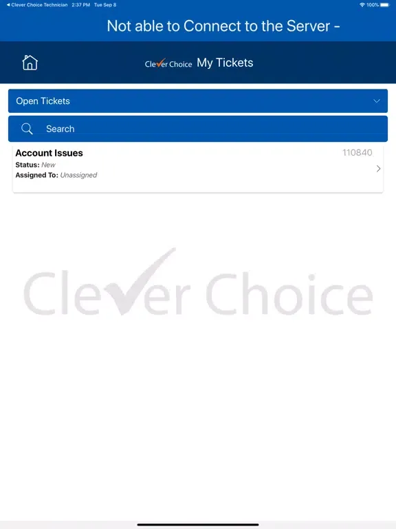 Capturas de pantalla de Clever Choice Customer iPad 