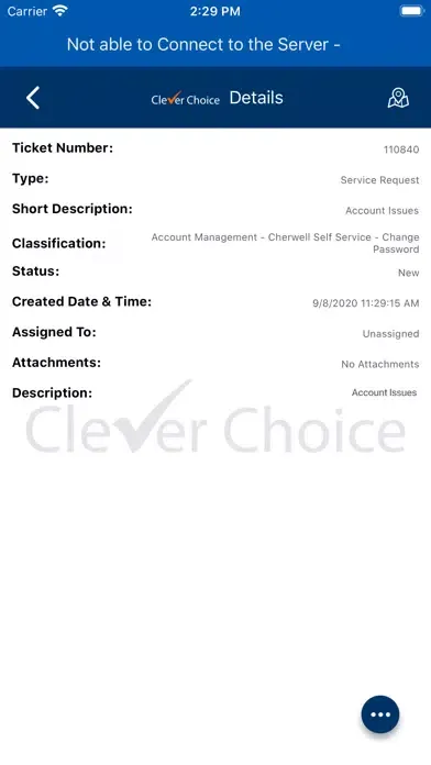 Capturas de pantalla de Clever Choice Customer