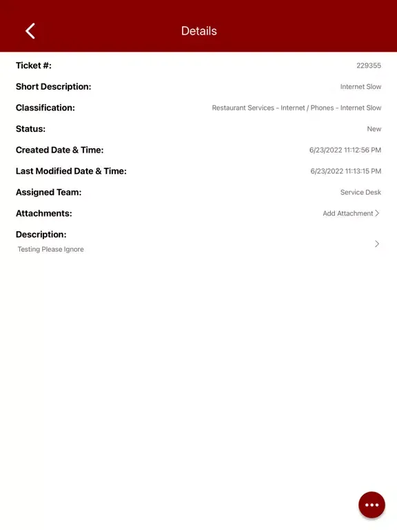 PFC Customer iPad  Ekran Görüntüleri