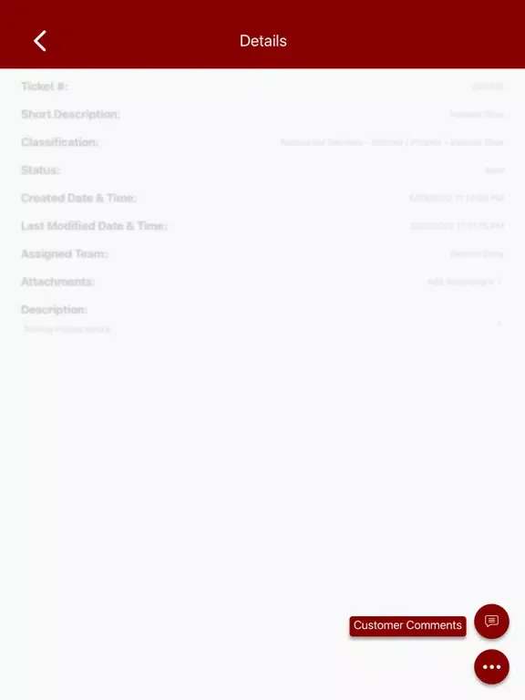 PFC Customer iPad  Ekran Görüntüleri