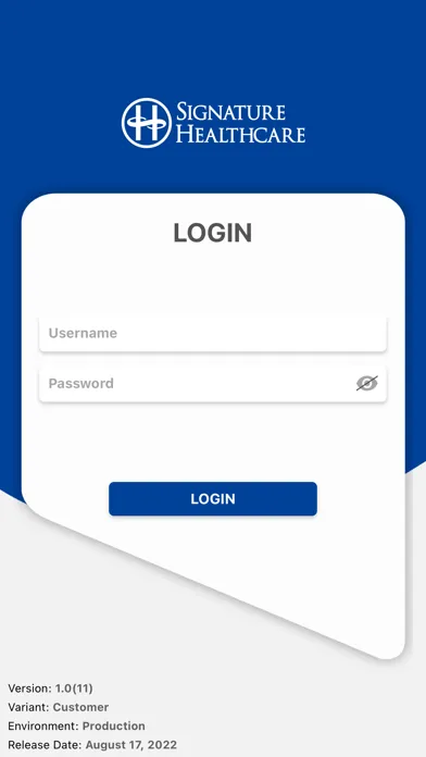 Signature Healthcare Customer应用截图