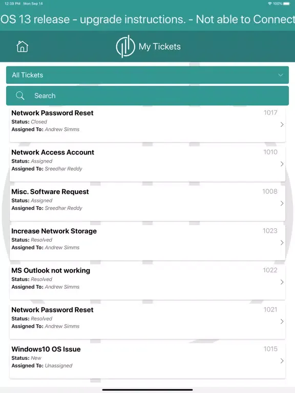 صور StreamLine Partners Customer iPad 