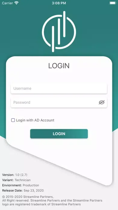 Zrzuty ekranu StreamLine Partners Technician