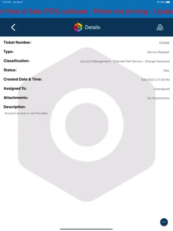 Synerity Customer iPad 應用截圖