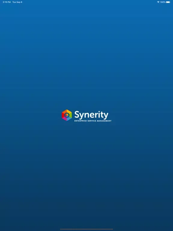 Capturas de tela do Synerity Technician iPad 