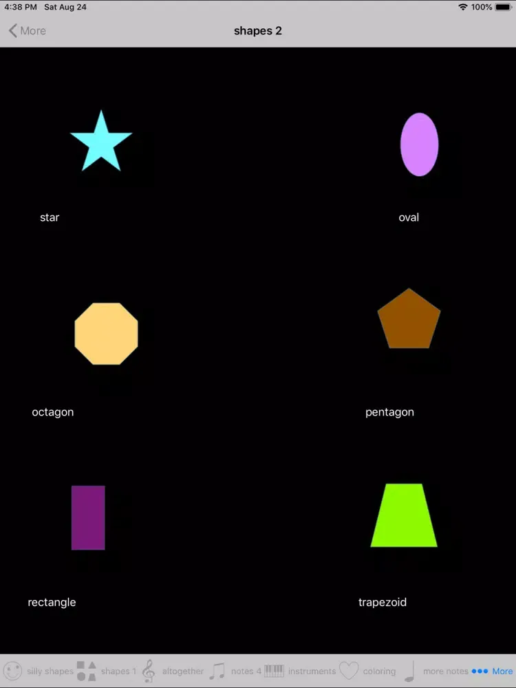 Zrzuty ekranu Jammin' Shapes iPad 